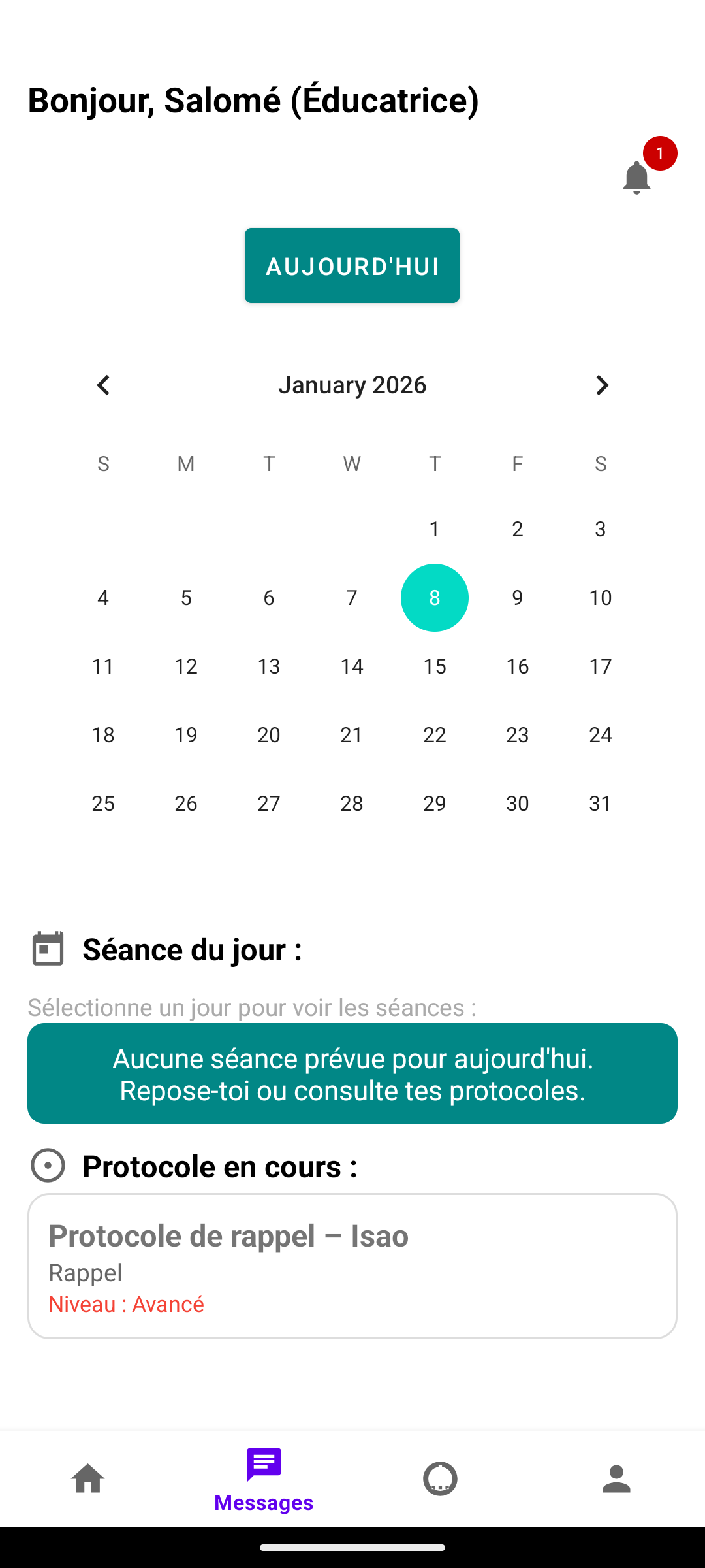 Aperçu application Android 2